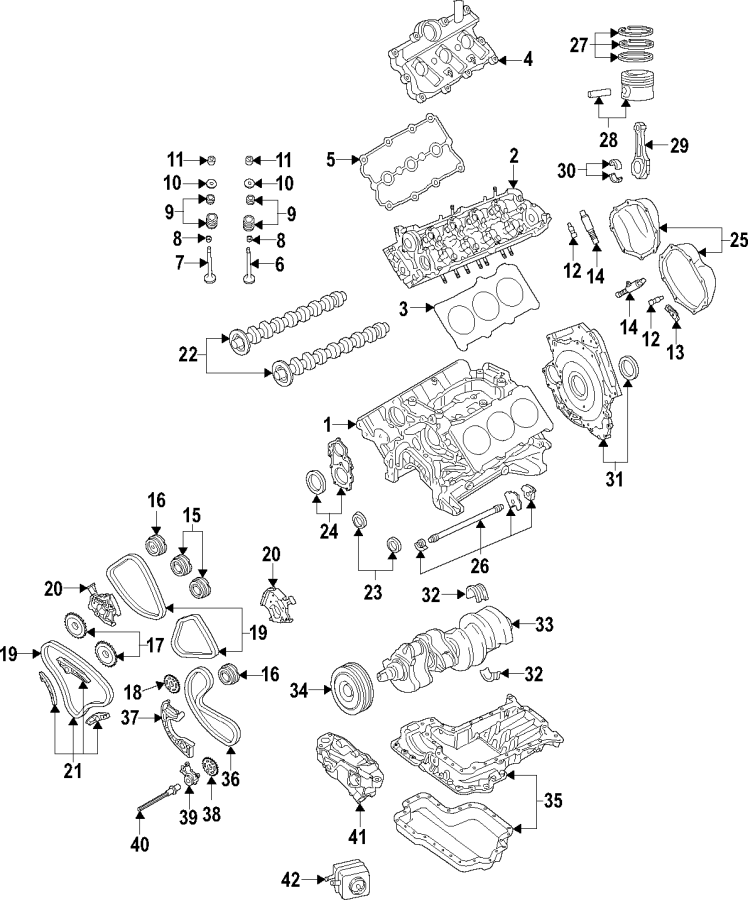 1995 Audi Engine Camshaft Seal. Engine Camshaft Seal. Gasket. A8 